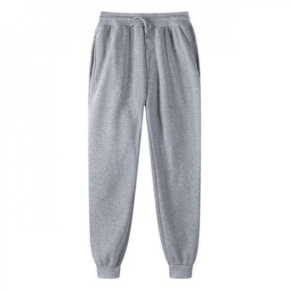 Damen Sportloungehosen Relaxed Fit Kuschelig Grau Eveloria