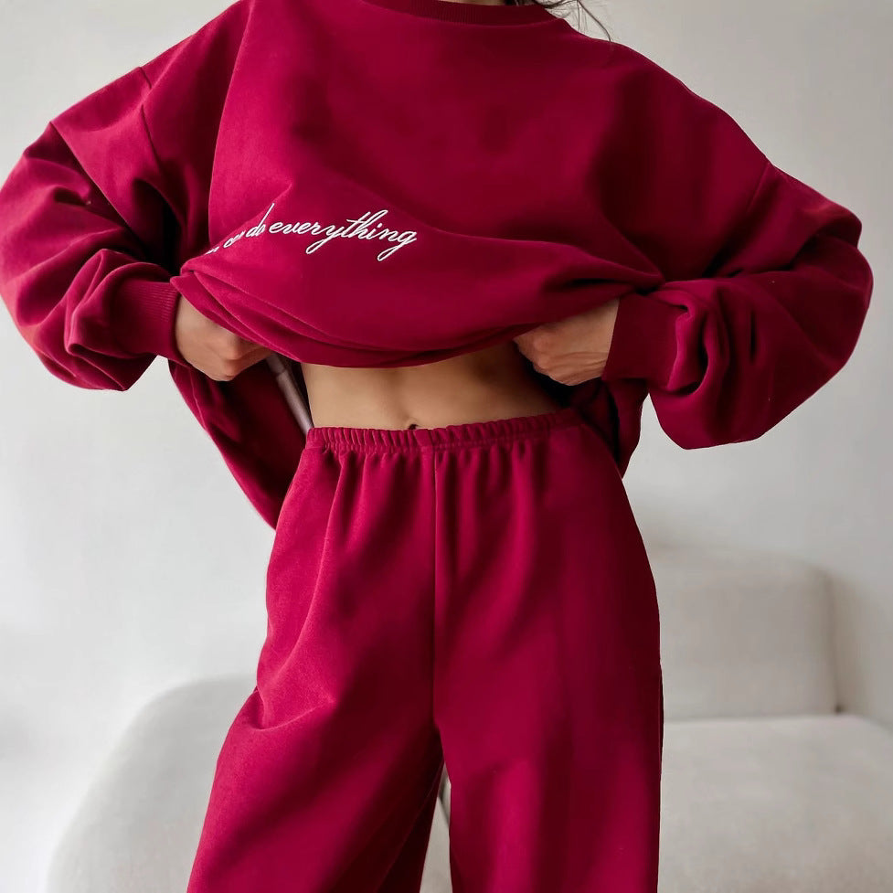 Damen Freizeit-Set Weich Relaxed-Fit Eveloria