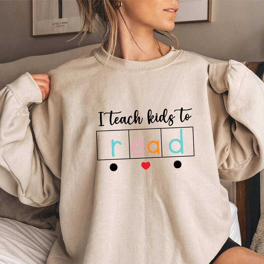 Damen Sweatshirt kreatives Lehrmotiv Eveloria