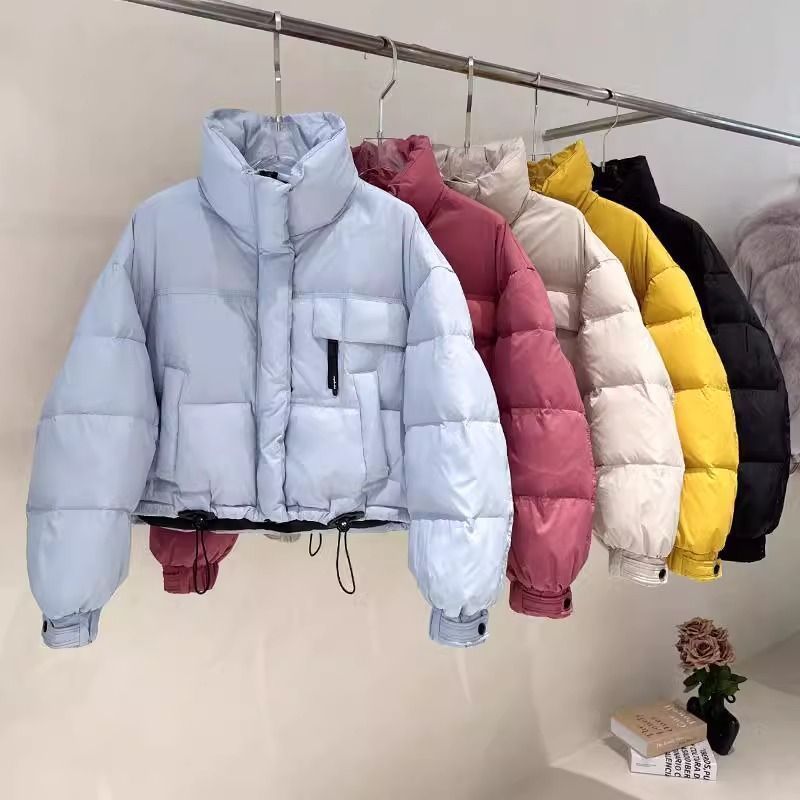 Damen Daunenjacke Kurz Eveloria Warm