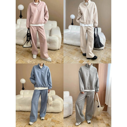 Damen Kapuzenpullover Hoher Kragen Elegante Passform Eveloria