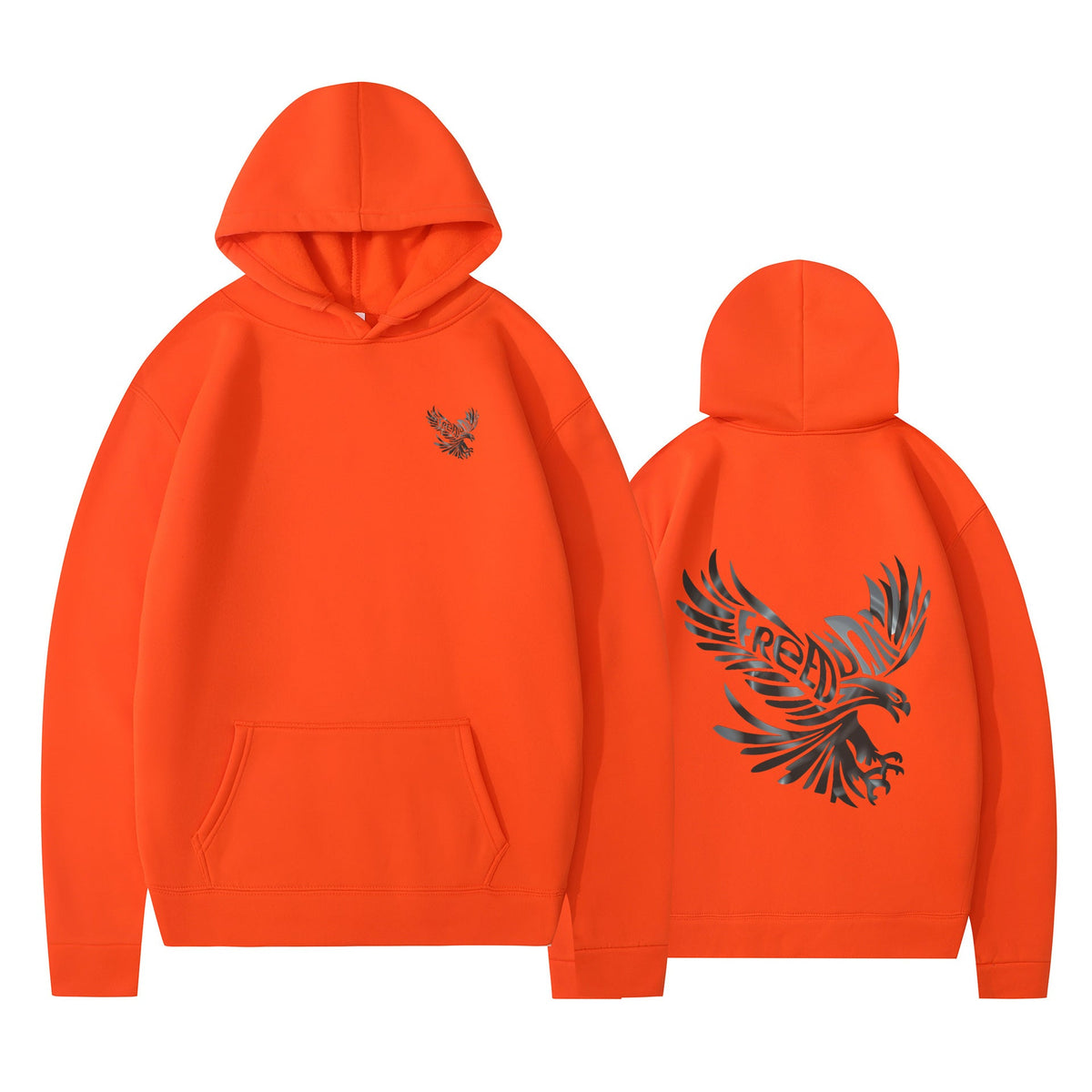 Damen Kapuzenpullover Adlerdesign Weich Eveloria