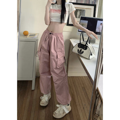 Damen Cargo-Hose Praktische Taschen Bequem Eveloria