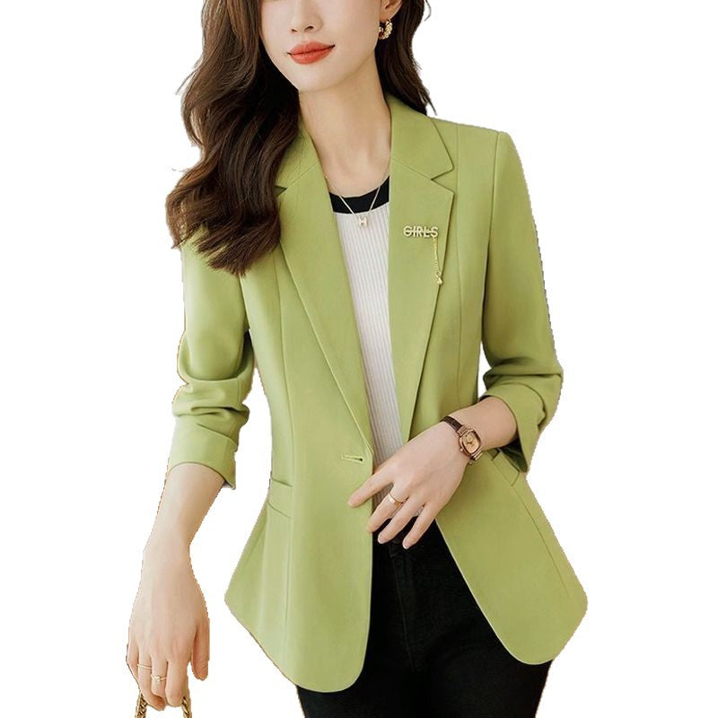 Damen Blazer Leicht Tailliert Eveloria