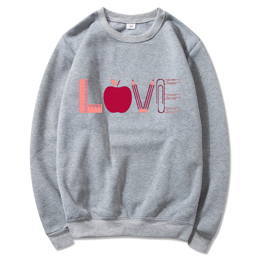 Damen Sweatshirt Love-Motiv Eveloria