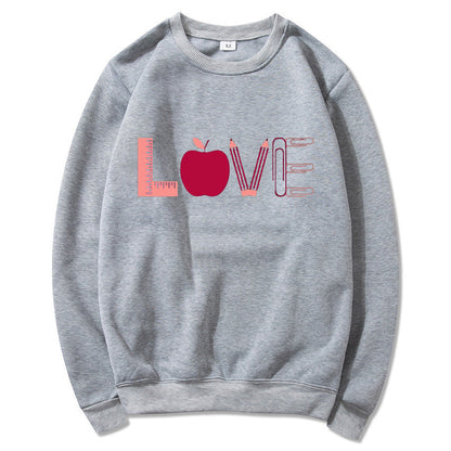 Damen Sweatshirt Love-Motiv Eveloria