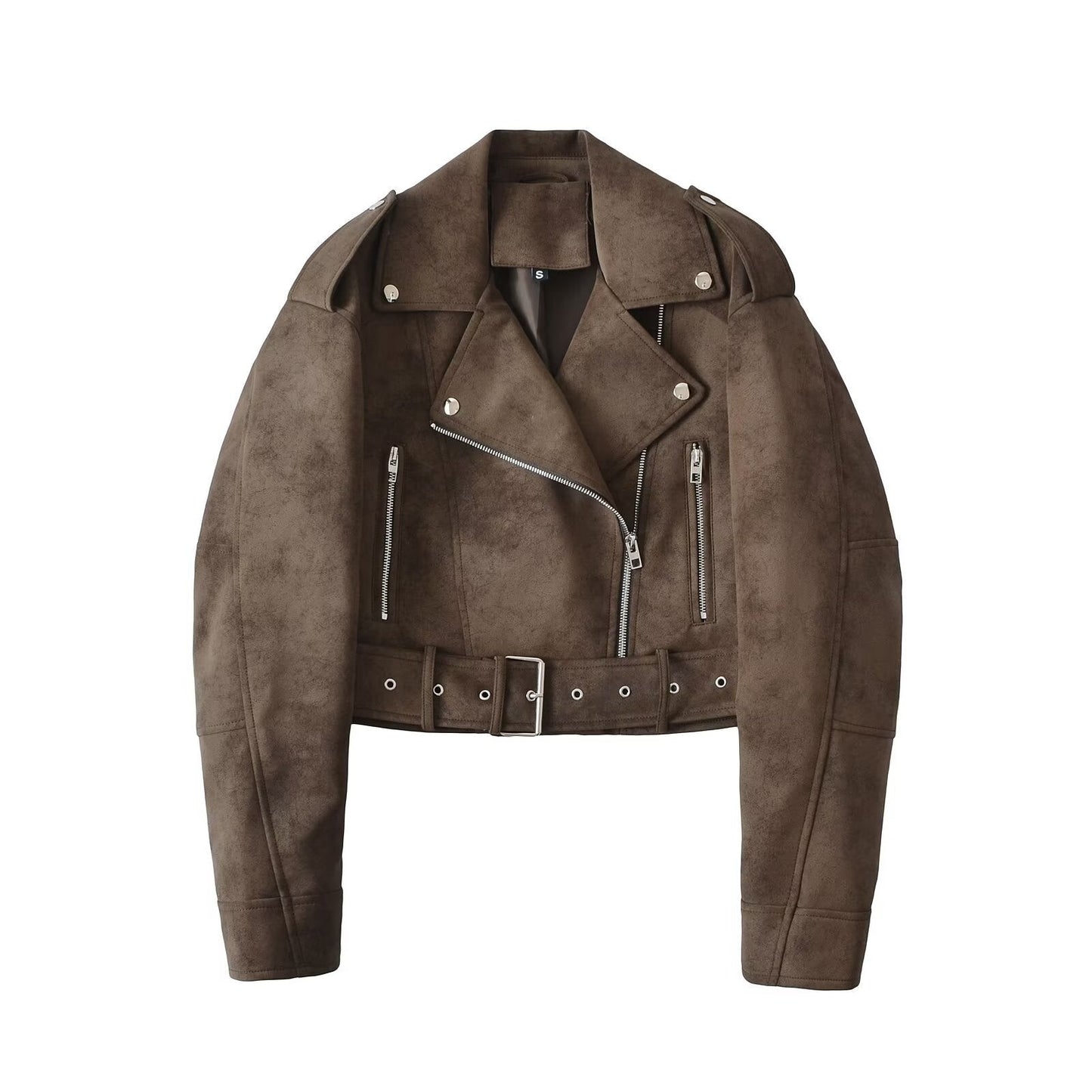 Damen Bikerjacke Wildleder Eveloria