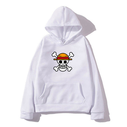 Damen Kapuzenpullover Piratenmotiv Bequem Eveloria