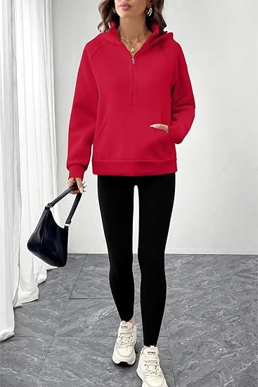 Damen Hoodie Kordelzug Sportlich Eveloria