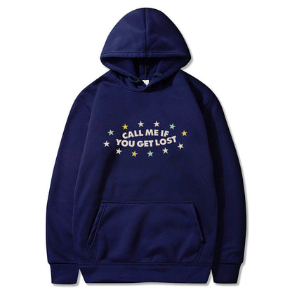Damen Kapuzenpullover Kreativer Aufdruck Lässige Passform