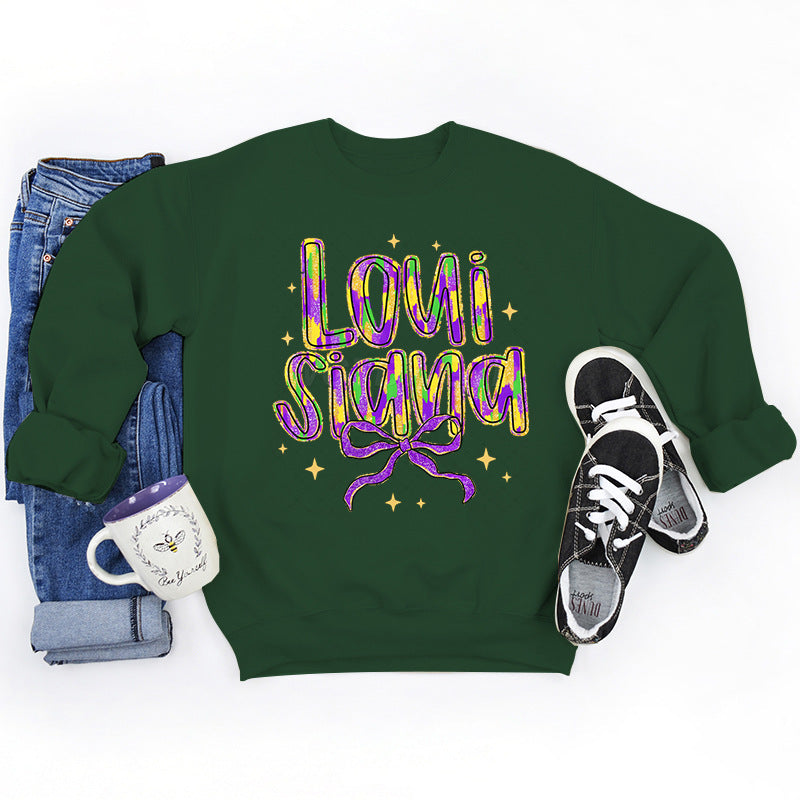 Eveloria Damen Sweatshirt Weiches Innenfutter Grau