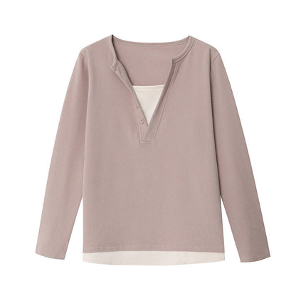 Damen Pullover Mit Knöpfen Eveloria
