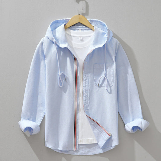 Herren Langarmjacke mit Kapuze - Eveloria