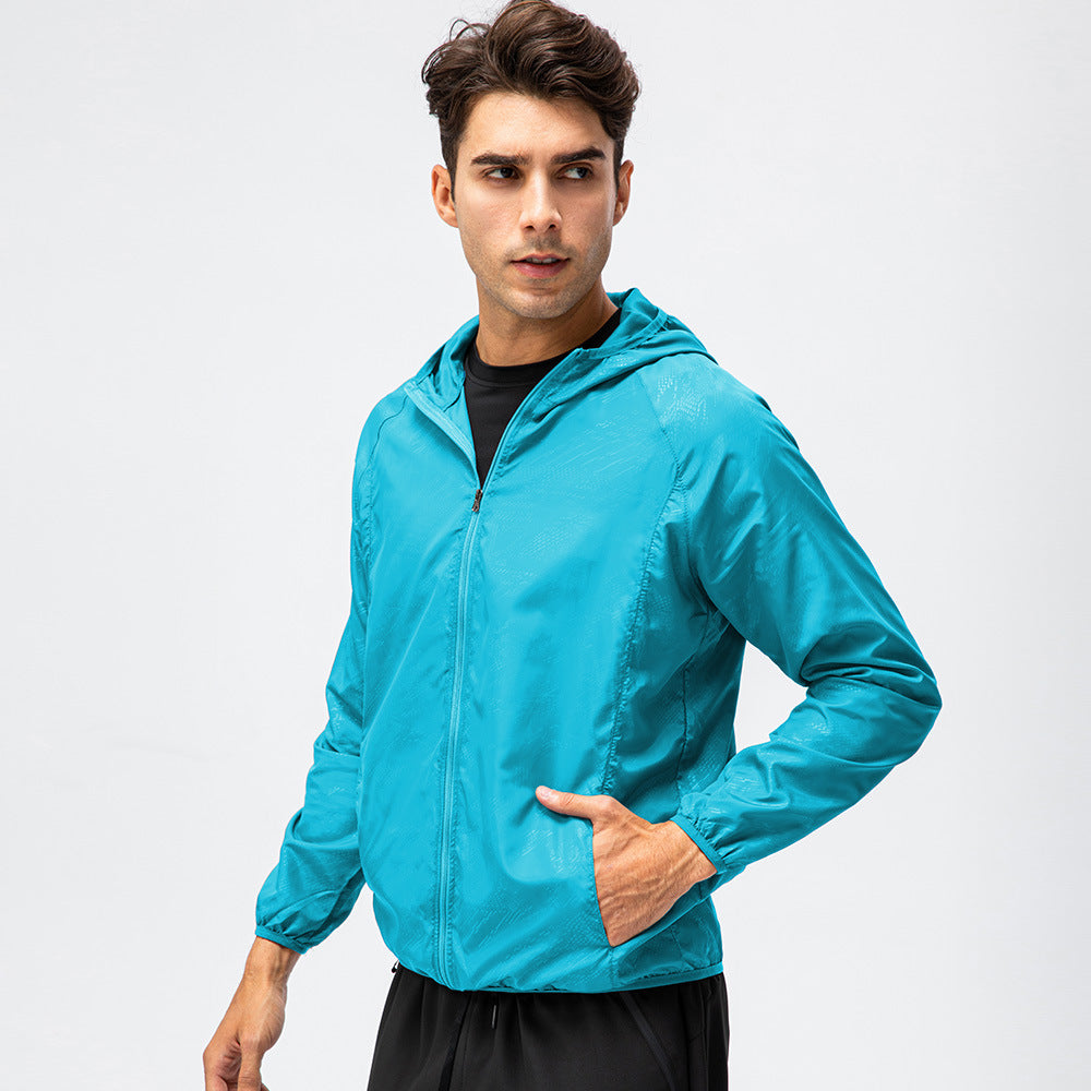 Herren Laufjacke Atmungsaktiv Reflektierend Leicht Eveloria
