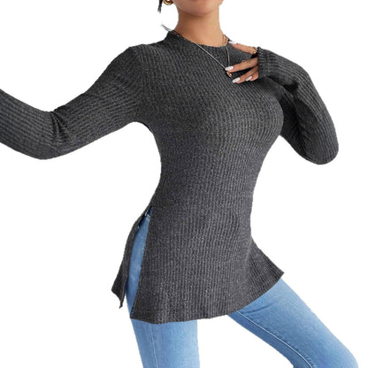 Damen Langarmshirt Eveloria Baumwolle