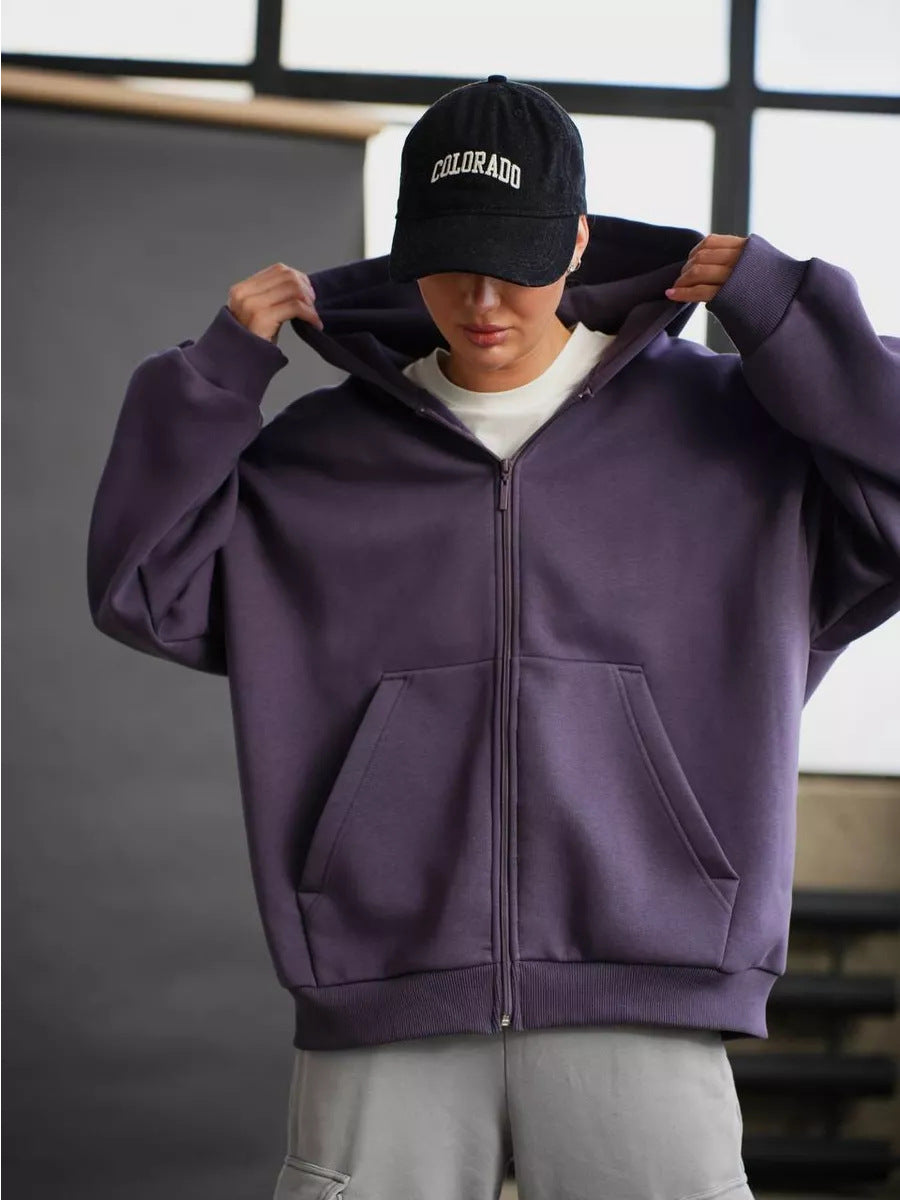Damen Hoodie Lässiger Schnitt Große Taschen Eveloria
