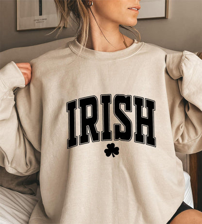 Damen Sweatshirt Irisches Design Eveloria