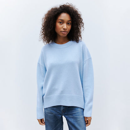 Damen Strickpullover Komfortabel Lässig Eveloria