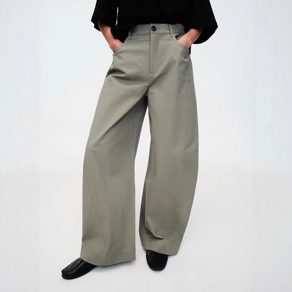 Damen High-Waist-Hose Weit Eveloria - Eveloria