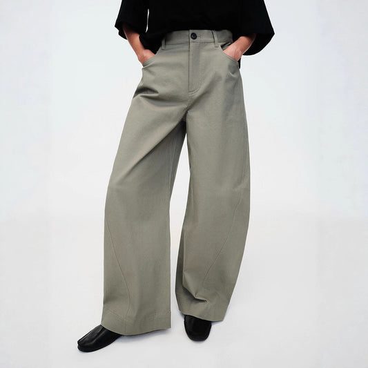 Damen High-Waist-Hose Weit Eveloria - Eveloria