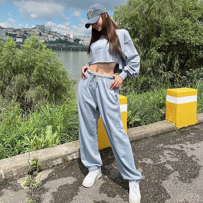 Damen Loungewear-Set mit Sweatshirt und Jogginghosen - Eveloria