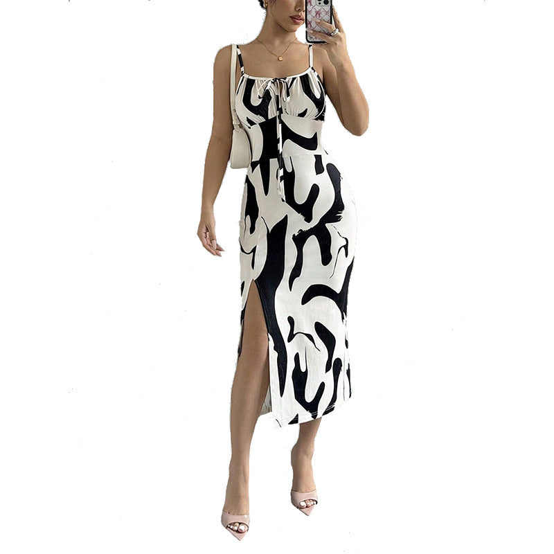 Damen Maxikleid Elegantes Design Eveloria