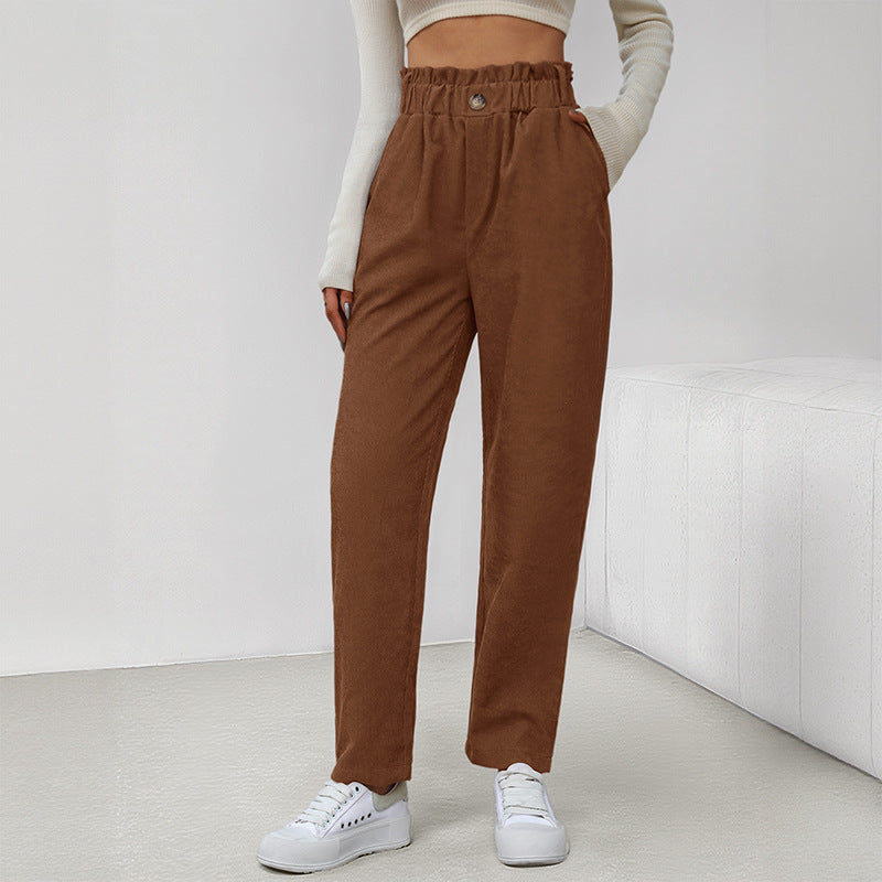 Damen Chino-Hose Bequem Eveloria