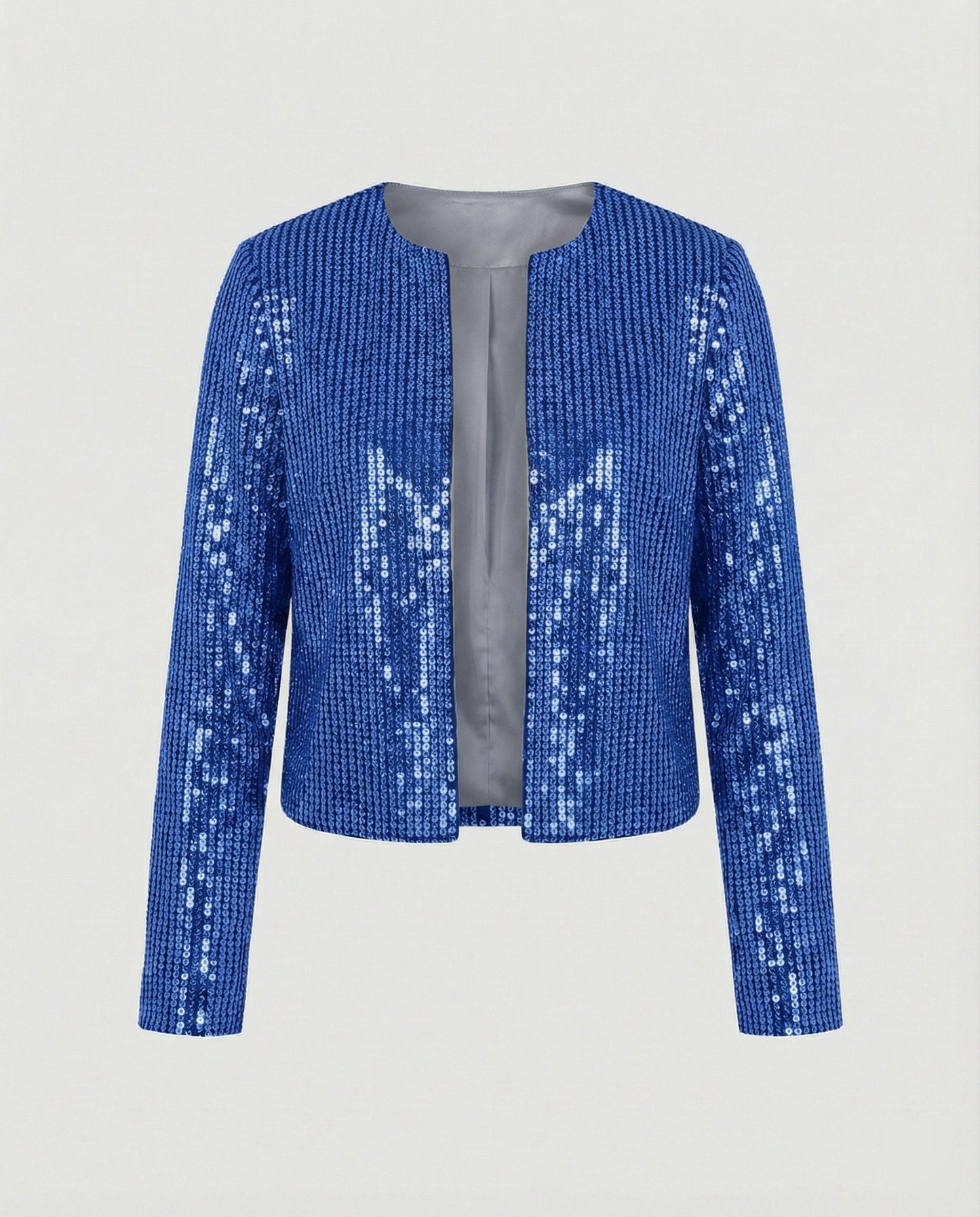 Damen Strickjacke Glitzer Effekt Eveloria