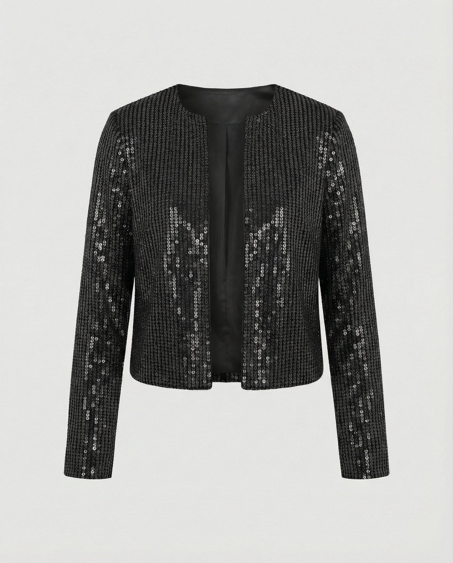 Damen Strickjacke Glitzer Effekt Eveloria