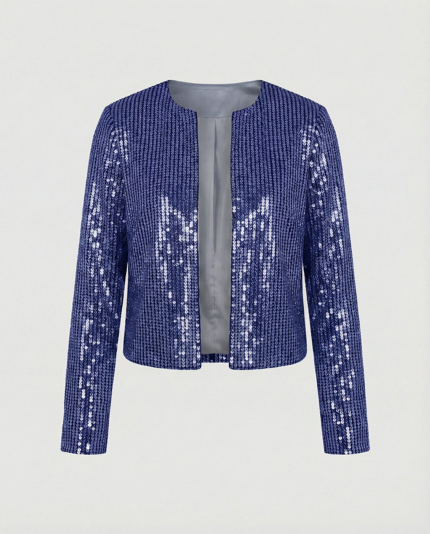 Damen Strickjacke Glitzer Effekt Eveloria