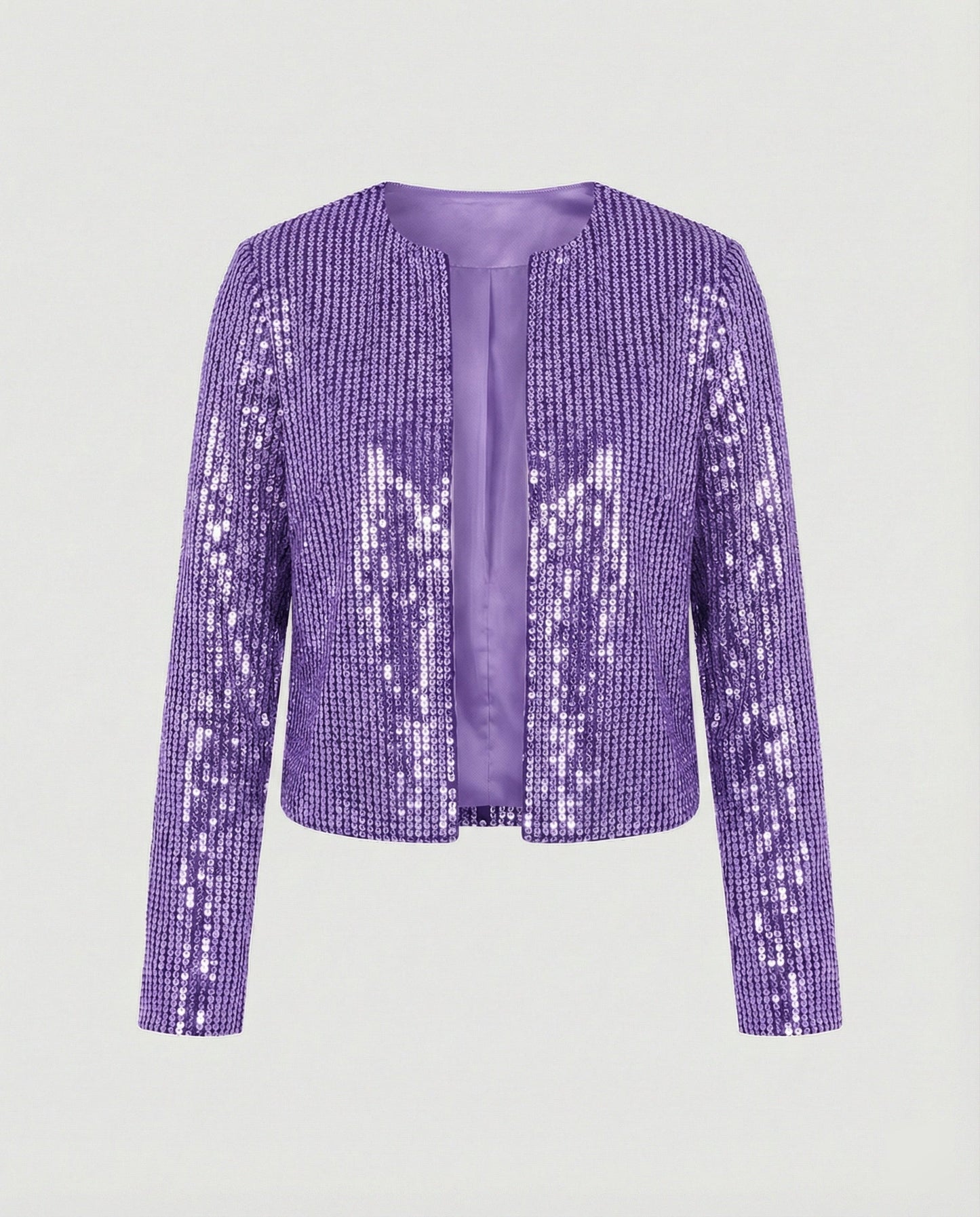 Damen Strickjacke Glitzer Effekt Eveloria