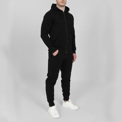Herren Jogginganzug-Set mit Taschen und hohem Kragen Eveloria - Eveloria