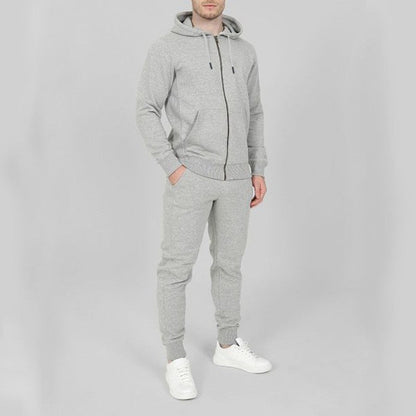 Herren Jogginganzug-Set mit Taschen und hohem Kragen Eveloria