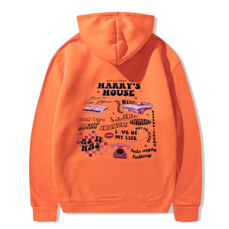 Damen Pullover Kapuze mit Grafikdesign Eveloria