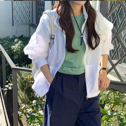 Eveloria Damen Funktionsjacke Leicht Atmungsaktiv