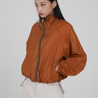 Damen Atmungsaktive Jacke Verstellbarer Kragen Eveloria