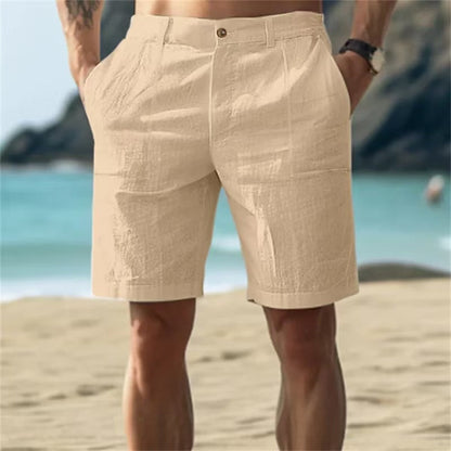 Herren Badeshorts Schnelltrocknend Mit Seitentaschen Blau Eveloria