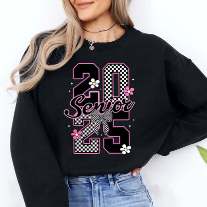 Damen Sweatshirt Abschlussjahr Design Grau