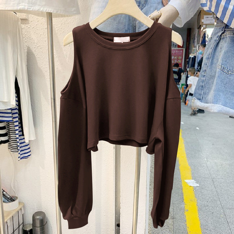 Damen Crop- Langärmlig Eveloria