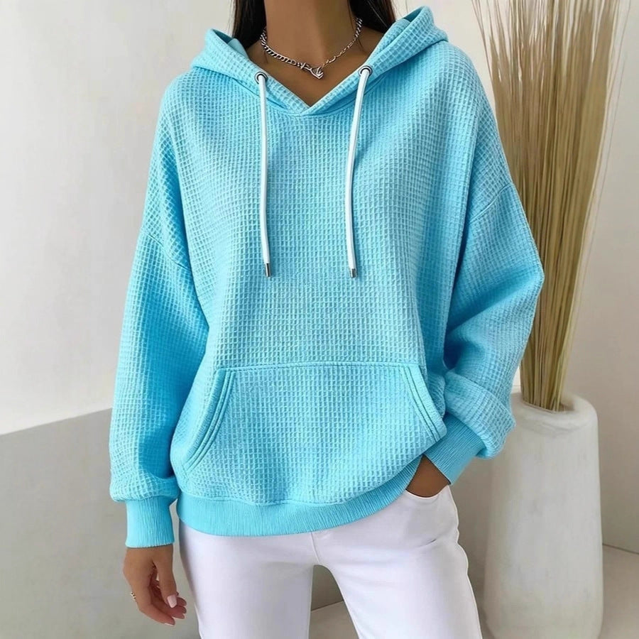 Damen Kapuzenpullover Strukturiertes Gewebe Eveloria - Eveloria