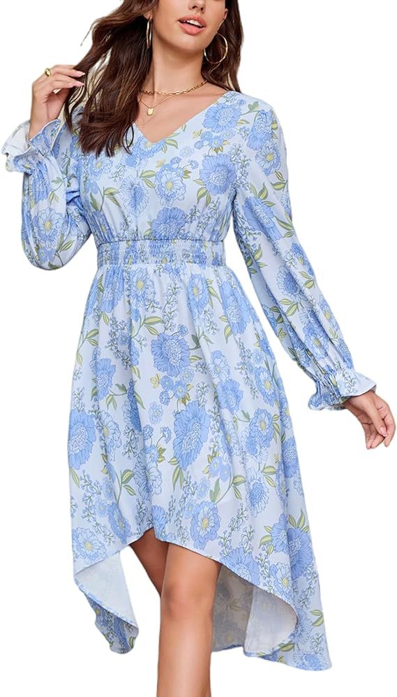 Damen Blumenkleid Eveloria