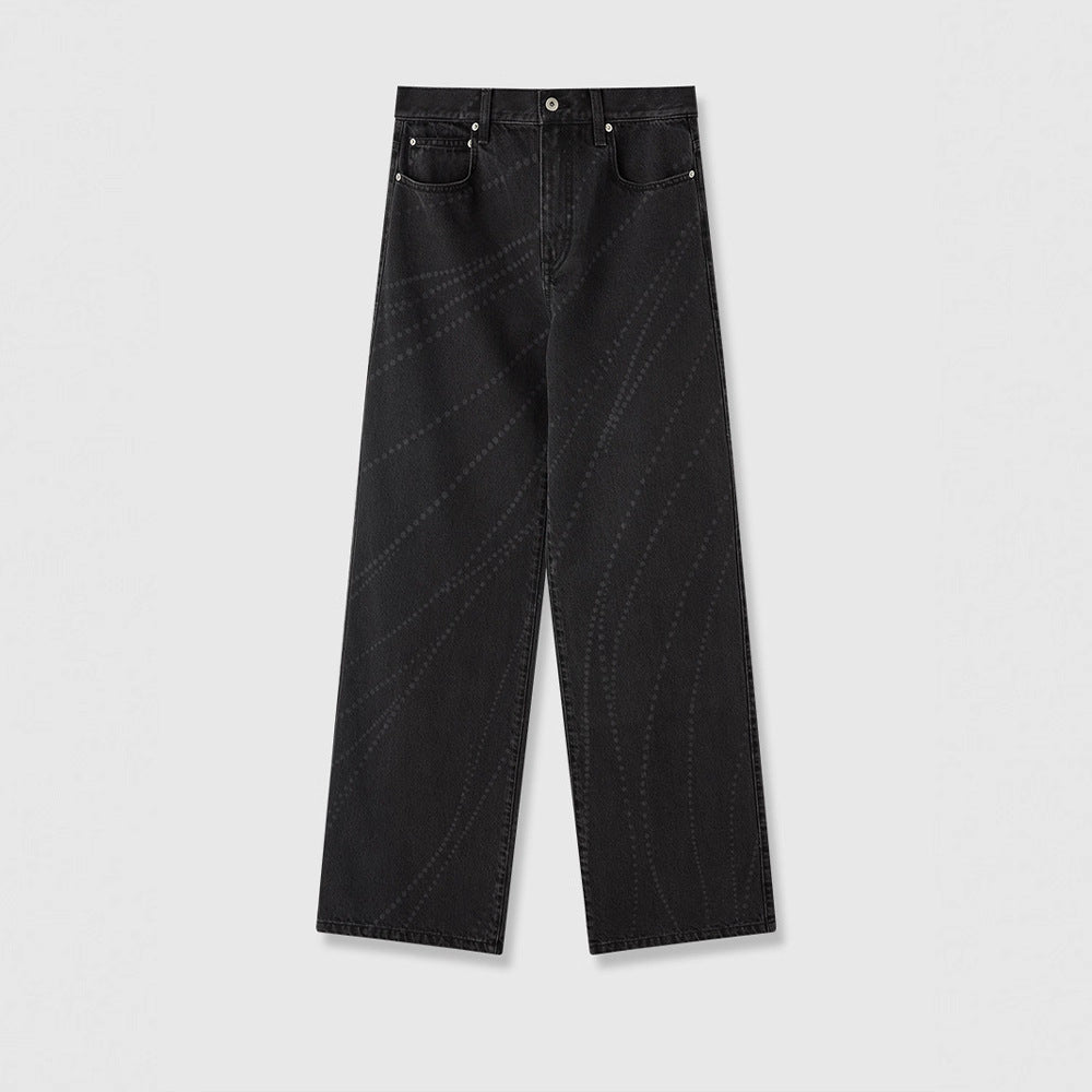Damen Bootcut-Jeans Hochbund Elegant Eveloria