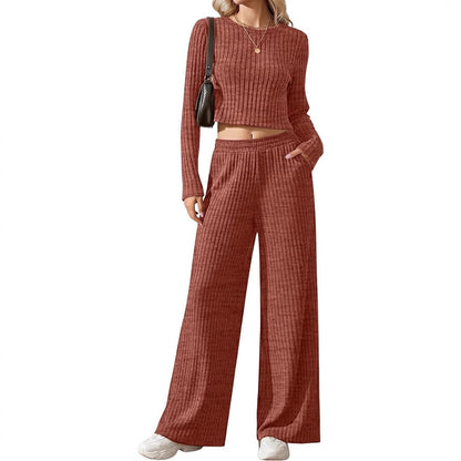 Damen Strickensemble Weites Schnitt Eveloria