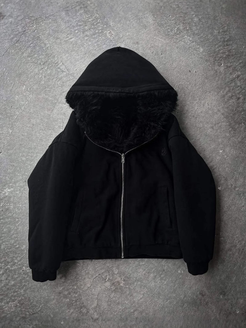 Damen Kapuzenjacke Weich Warm Eveloria