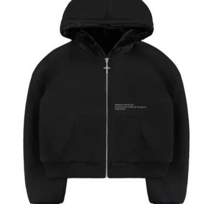 Damen Fleecejacke Tierdesign Wendefutter