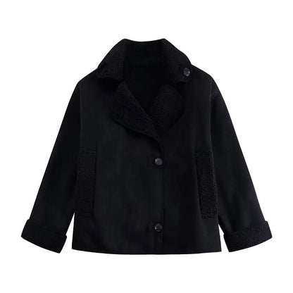 Damen Fleecejacke Kuscheliges Innenfutter Eveloria