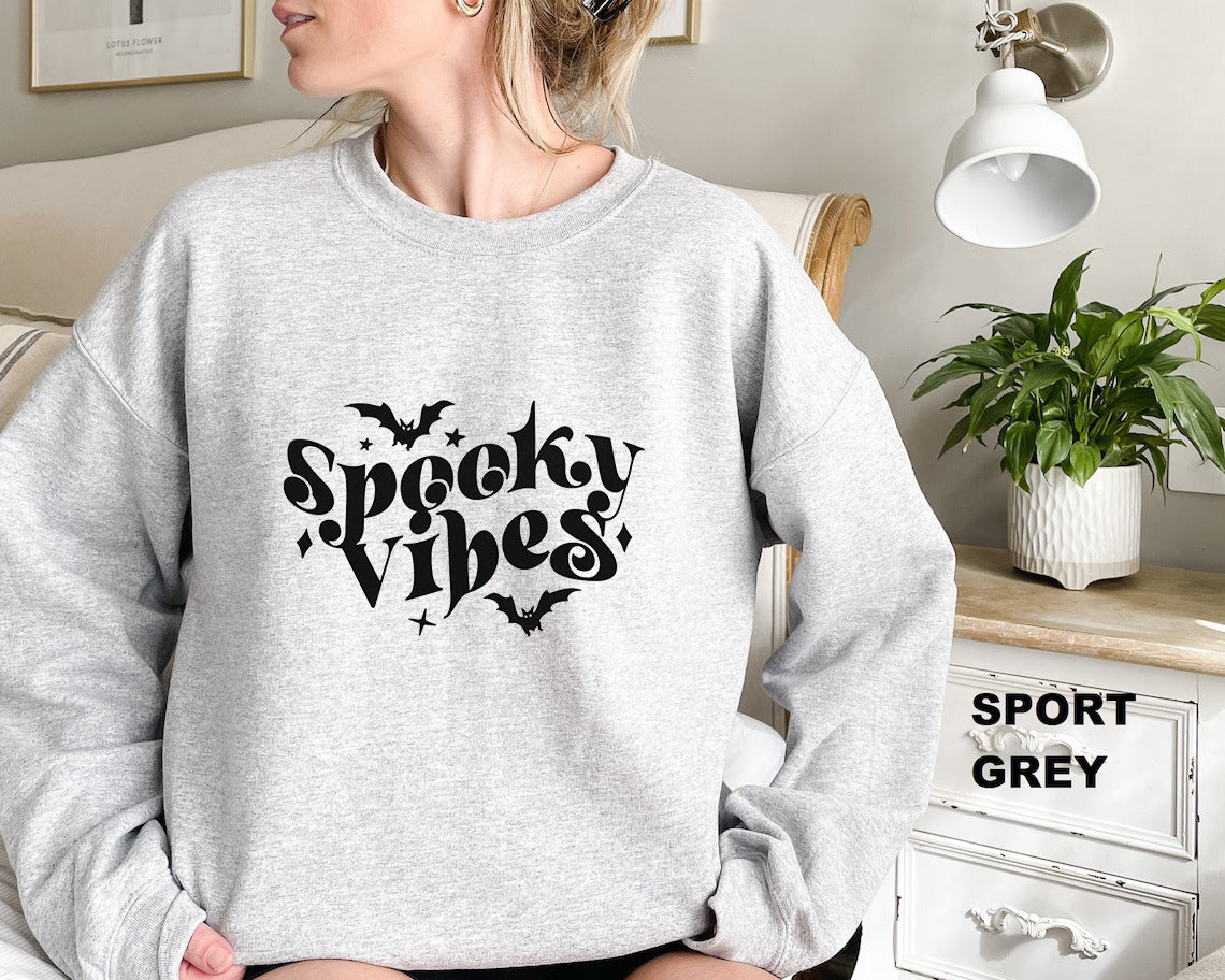 Damen Sweatshirt Halloween-Design Bequem Eveloria