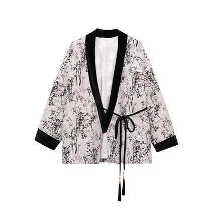Damen Wickeljacke Elegant Dekorativ