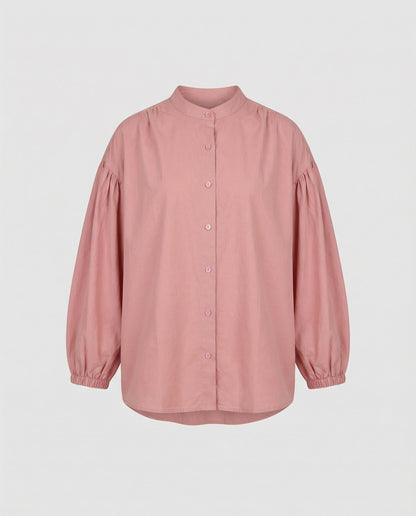 Damen Bluse Voluminöse Ärmel Trend Design