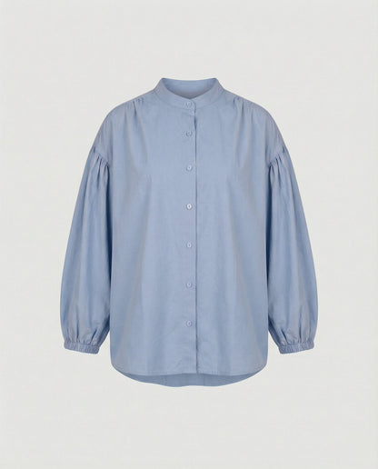 Damen Bluse Voluminöse Ärmel Trend Design
